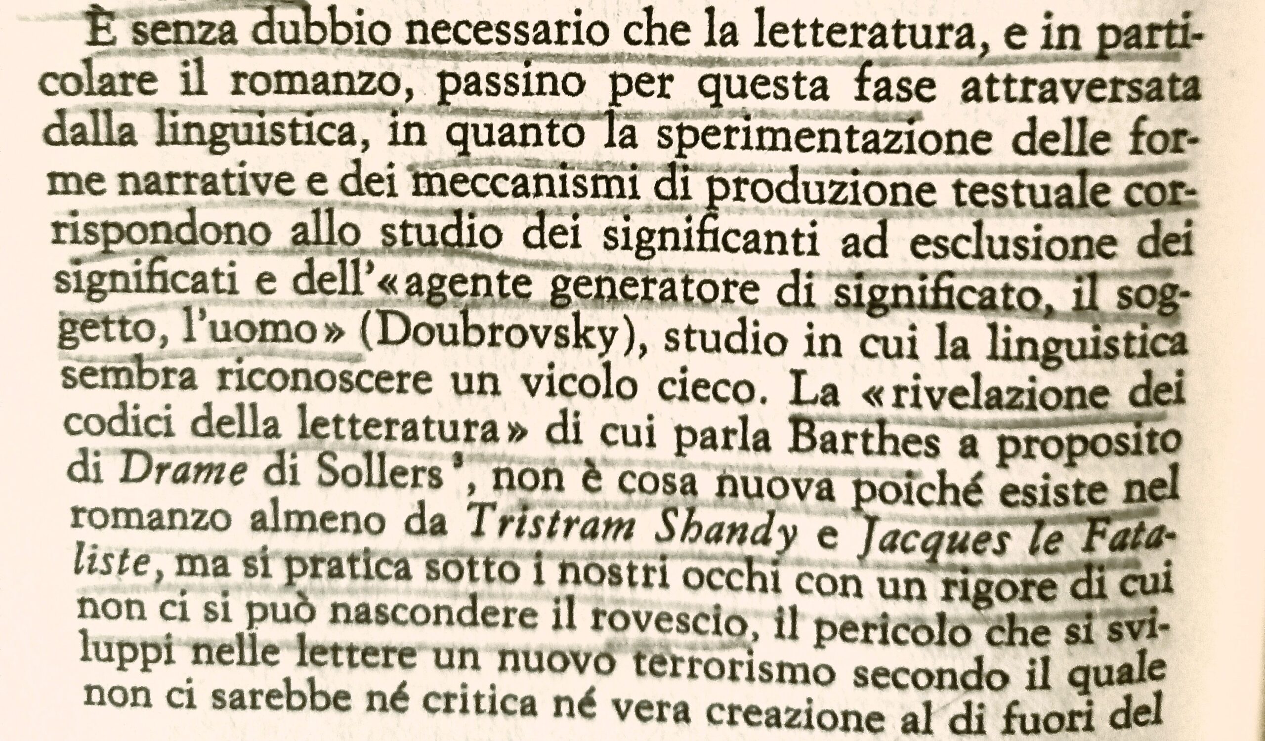 WrAIting: esercizi di scrittura NON creativa, per scardinare la macchina 3 Citazione dal libro L'universo del romanzo