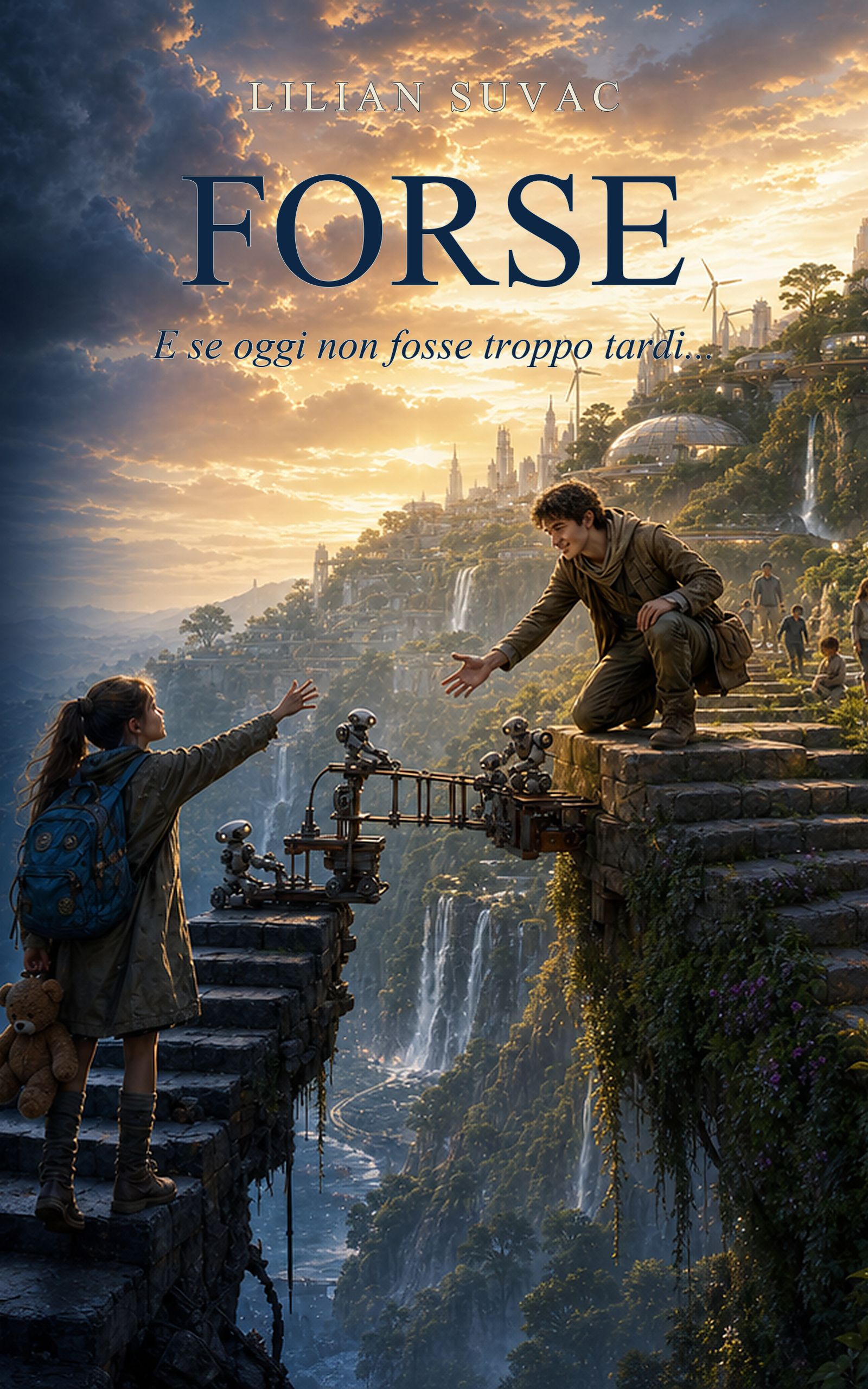 copertina del romanzo filosofico "Forse"